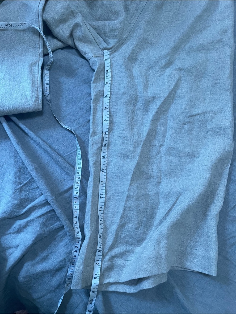 Simply Grey Life cropped wide leg linen pants - Picture 8 of 8